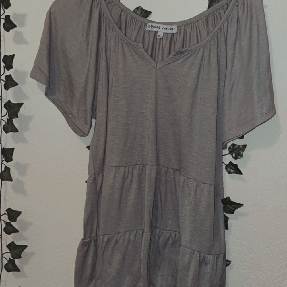 cute baby doll top wearing with leggings